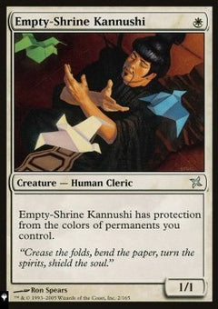 Empty-Shrine Kannushi⁣ - Mystery Booster 2: Reprints from Across Magic's History⁣ (Uncommon)