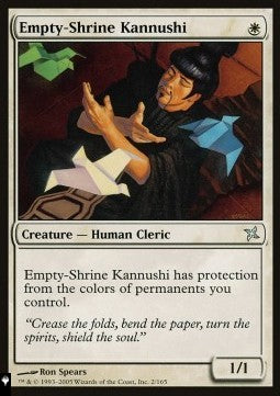 Empty-Shrine Kannushi⁣ - Mystery Booster 2: Reprints from Across Magic's History⁣ (Uncommon)