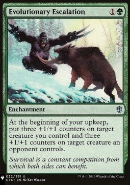 Evolutionary Escalation⁣ - Mystery Booster 2: Reprints from Across Magic's History⁣ (Uncommon)