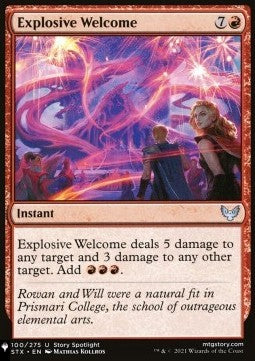 Explosive Welcome⁣ - Mystery Booster 2: Reprints from Across Magic's History⁣ (Uncommon)