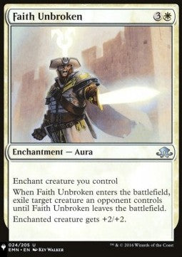Faith Unbroken⁣ - Mystery Booster 2: Reprints from Across Magic's History⁣ (Uncommon)