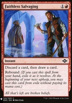 Faithless Salvaging⁣ - Mystery Booster 2: Reprints from Across Magic's History⁣ (Common)