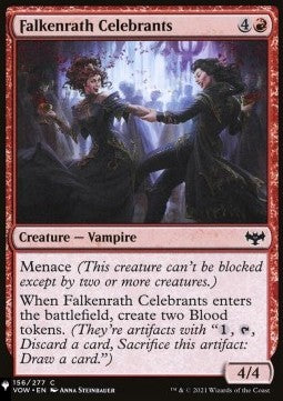 Falkenrath Celebrants⁣ - Mystery Booster 2: Reprints from Across Magic's History⁣ (Common)
