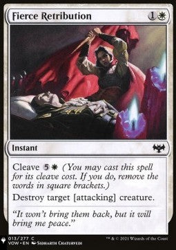 Fierce Retribution⁣ - Mystery Booster 2: Reprints from Across Magic's History⁣ (Common)