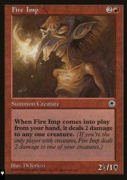 Fire Imp⁣ - Mystery Booster 2: Reprints from Across Magic's History⁣ (Uncommon)