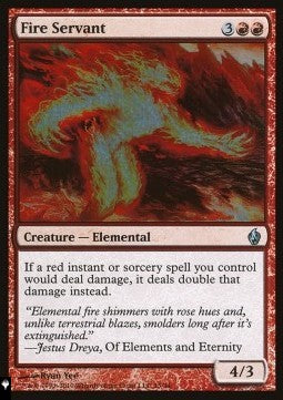 Fire Servant⁣ - Mystery Booster 2: Reprints from Across Magic's History⁣ (Uncommon)