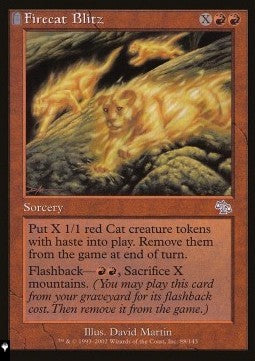 Firecat Blitz⁣ - Mystery Booster 2: Reprints from Across Magic's History⁣ (Uncommon)