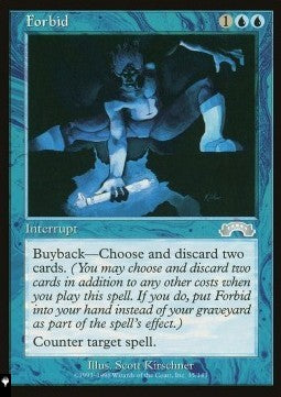 Forbid - Mystery Booster 2: Reprints from Across Magic's History (Uncommon)