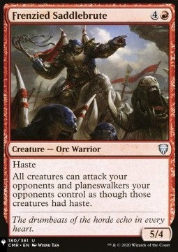 Frenzied Saddlebrute⁣ - Mystery Booster 2: Reprints from Across Magic's History⁣ (Uncommon)
