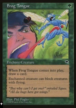Frog Tongue⁣ - Mystery Booster 2: Reprints from Across Magic's History⁣ (Common)