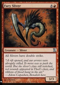 Fury Sliver⁣ - Mystery Booster 2: Reprints from Across Magic's History⁣ (Uncommon)