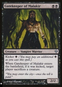 Gatekeeper of Malakir⁣ - Mystery Booster 2: Reprints from Across Magic's History⁣ (Uncommon)