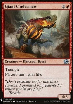 Giant Cindermaw⁣ - Mystery Booster 2: Reprints from Across Magic's History⁣ (Uncommon)