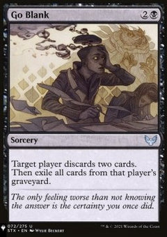 Go Blank⁣ - Mystery Booster 2: Reprints from Across Magic's History⁣ (Uncommon)