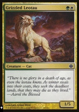 Grizzled Leotau⁣ - Mystery Booster 2: Reprints from Across Magic's History⁣ (Common)