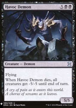Havoc Demon⁣ - Mystery Booster 2: Reprints from Across Magic's History⁣ (Uncommon)