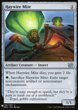 Haywire Mite - Mystery Booster 2: Reprints from Across Magic's History (Uncommon)