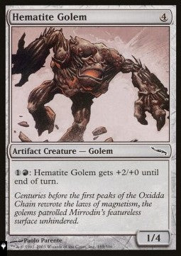 Hematite Golem⁣ - Mystery Booster 2: Reprints from Across Magic's History⁣ (Common)