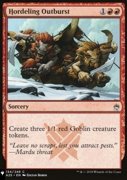 Hordeling Outburst⁣ - Mystery Booster 2: Reprints from Across Magic's History⁣ (Common)