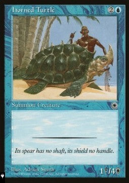 Horned Turtle⁣ - Mystery Booster 2: Reprints from Across Magic's History⁣ (Common)