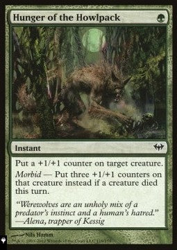 Hunger of the Howlpack⁣ - Mystery Booster 2: Reprints from Across Magic's History⁣ (Common)