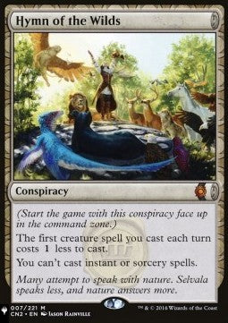 Hymn of the Wilds⁣ - Mystery Booster 2: Reprints from Across Magic's History⁣ (Mythic)