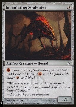 Immolating Souleater⁣ - Mystery Booster 2: Reprints from Across Magic's History⁣ (Common)