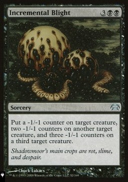 Incremental Blight⁣ - Mystery Booster 2: Reprints from Across Magic's History⁣ (Uncommon)