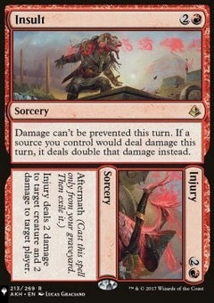 Insult // Injury - Mystery Booster 2: Reprints from Across Magic's History (Rare)