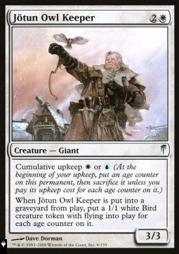 Jötun Owl Keeper⁣ - Mystery Booster 2: Reprints from Across Magic's History⁣ (Uncommon)