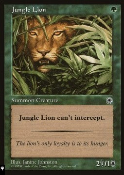 Jungle Lion⁣ - Mystery Booster 2: Reprints from Across Magic's History⁣ (Common)