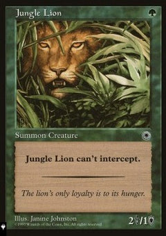 Jungle Lion⁣ - Mystery Booster 2: Reprints from Across Magic's History⁣ (Common)