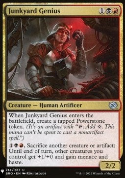 Junkyard Genius⁣ - Mystery Booster 2: Reprints from Across Magic's History⁣ (Uncommon)