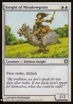 Knight of Meadowgrain⁣ - Mystery Booster 2: Reprints from Across Magic's History⁣ (Uncommon)