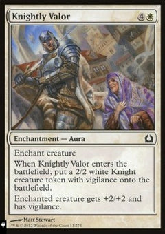 Knightly Valor⁣ - Mystery Booster 2: Reprints from Across Magic's History⁣ (Common)