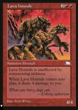 Lava Hounds⁣ - Mystery Booster 2: Reprints from Across Magic's History⁣ (Uncommon)