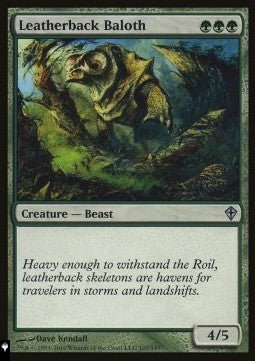 Leatherback Baloth⁣ - Mystery Booster 2: Reprints from Across Magic's History⁣ (Uncommon)