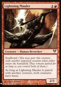 Lightning Mauler⁣ - Mystery Booster 2: Reprints from Across Magic's History⁣ (Uncommon)