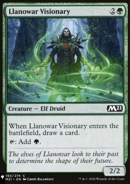 Llanowar Visionary⁣ - Mystery Booster 2: Reprints from Across Magic's History⁣ (Common)