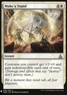 Make a Stand⁣ - Mystery Booster 2: Reprints from Across Magic's History⁣ (Uncommon)