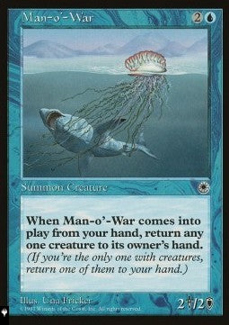 Man-o'-War⁣ - Mystery Booster 2: Reprints from Across Magic's History⁣ (Uncommon)