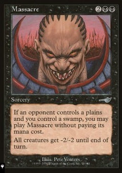 Massacre⁣ - Mystery Booster 2: Reprints from Across Magic's History⁣ (Uncommon)