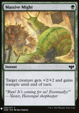 Massive Might⁣ - Mystery Booster 2: Reprints from Across Magic's History⁣ (Common)