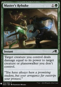 Master's Rebuke⁣ - Mystery Booster 2: Reprints from Across Magic's History⁣ (Common)