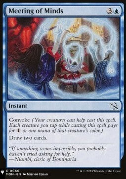 Meeting of Minds⁣ - Mystery Booster 2: Reprints from Across Magic's History⁣ (Common)