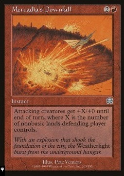 Mercadia's Downfall⁣ - Mystery Booster 2: Reprints from Across Magic's History⁣ (Uncommon)