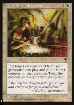 Miraculous Recovery⁣ - Mystery Booster 2: Reprints from Across Magic's History⁣ (Uncommon)