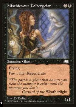 Mischievous Poltergeist⁣ - Mystery Booster 2: Reprints from Across Magic's History⁣ (Uncommon)