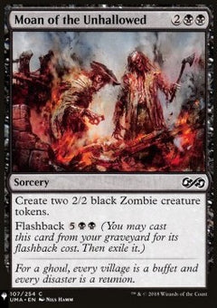Moan of the Unhallowed⁣ - Mystery Booster 2: Reprints from Across Magic's History⁣ (Common)