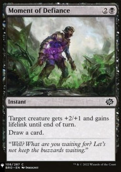 Moment of Defiance⁣ - Mystery Booster 2: Reprints from Across Magic's History⁣ (Common)